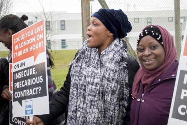 GMB ISS members at SLAM NHS Trust accept pay award