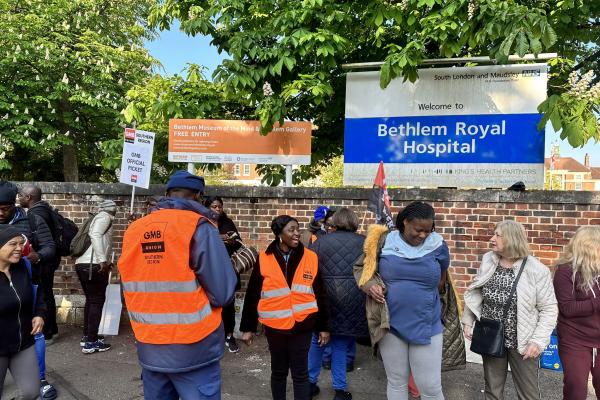 South London hospital trust facing GMB strike ballot