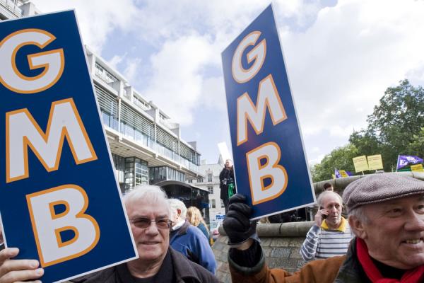 GMB Southern support TUC rally for ‘A New Deal for Working People’ on 12 May